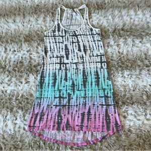 🆕 PJ Salvage Tie Dye Modal / Cotton Night Dress Multicolor